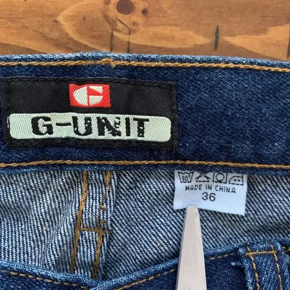 G-UNIT Denim Blue Jeans 36x33 NWT